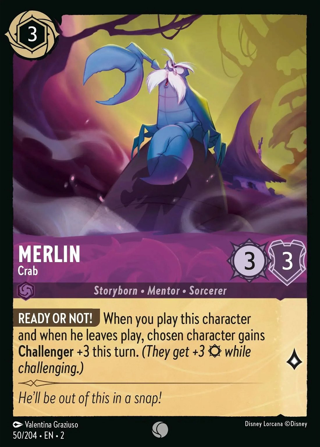 Merlin - Crab Crop image Wallpaper
