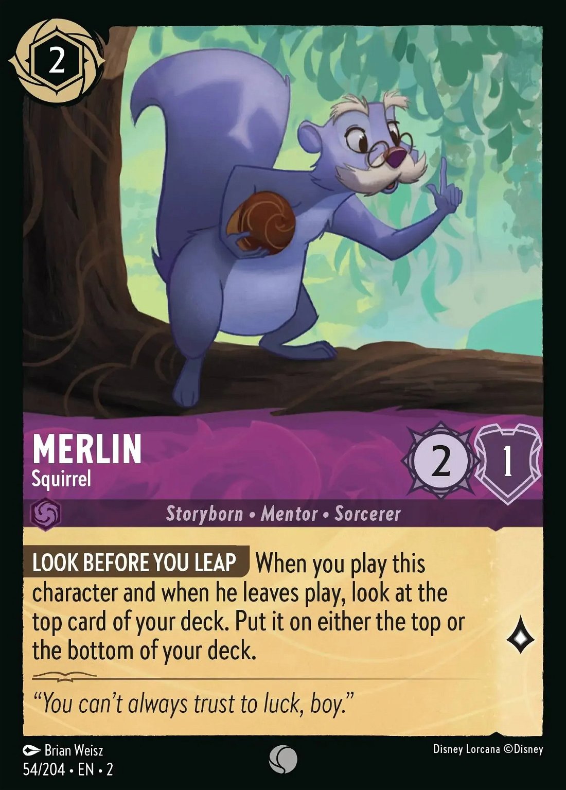 Merlin - Squirrel Crop image Wallpaper