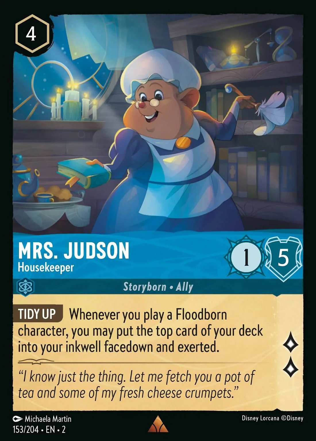 Mrs. Judson - Housekeeper Crop image Wallpaper