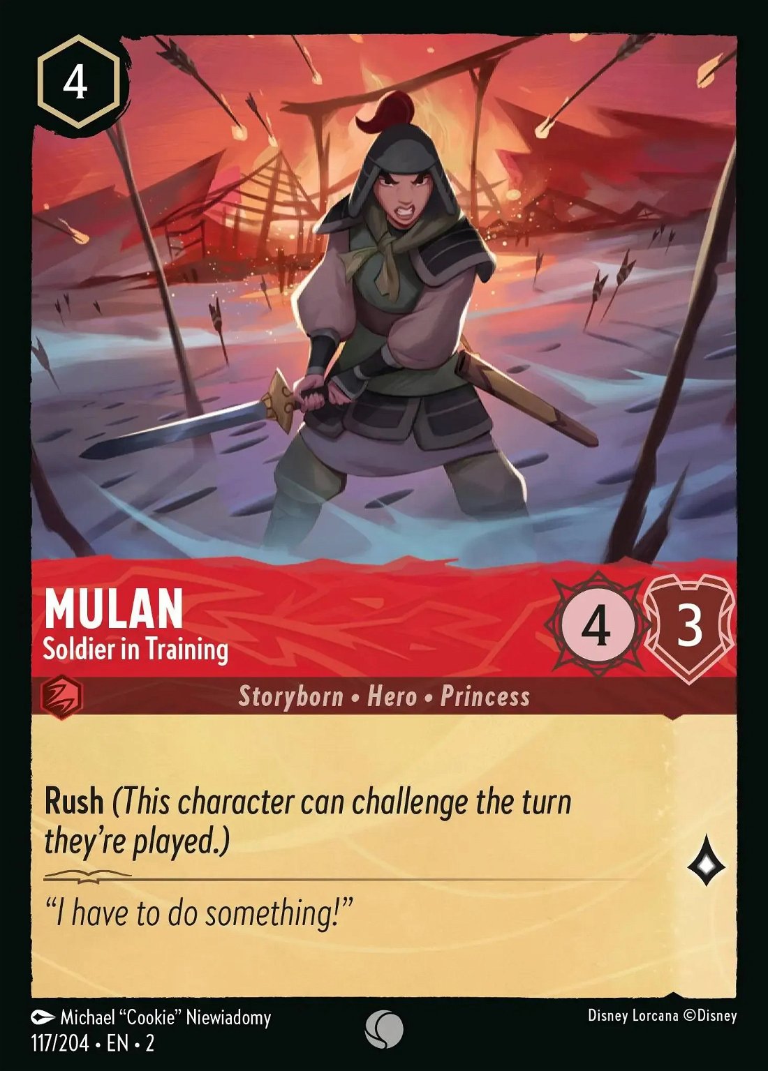 Mulan - Soldier In Training Crop image Wallpaper