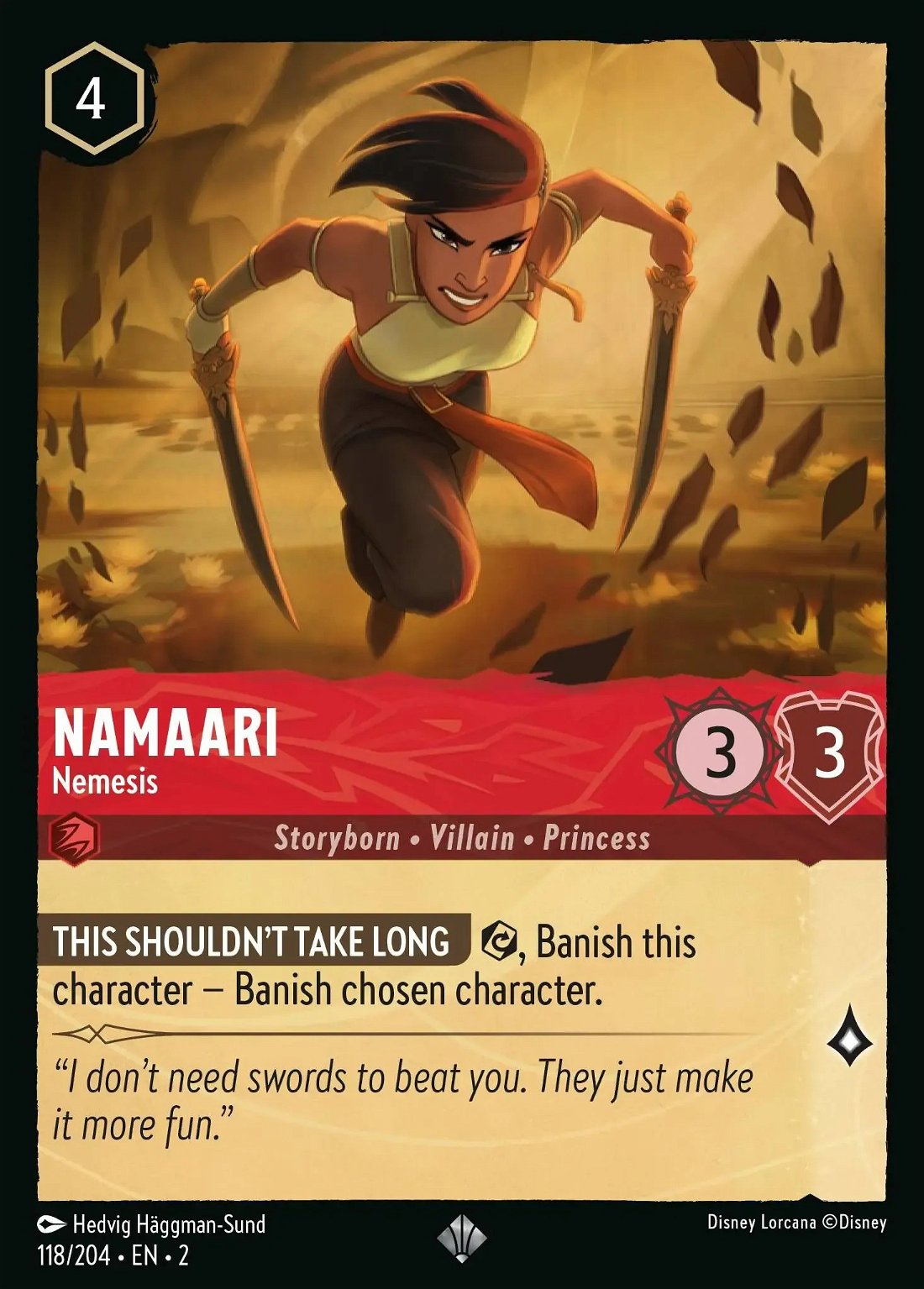 Namaari - Nemesis Crop image Wallpaper