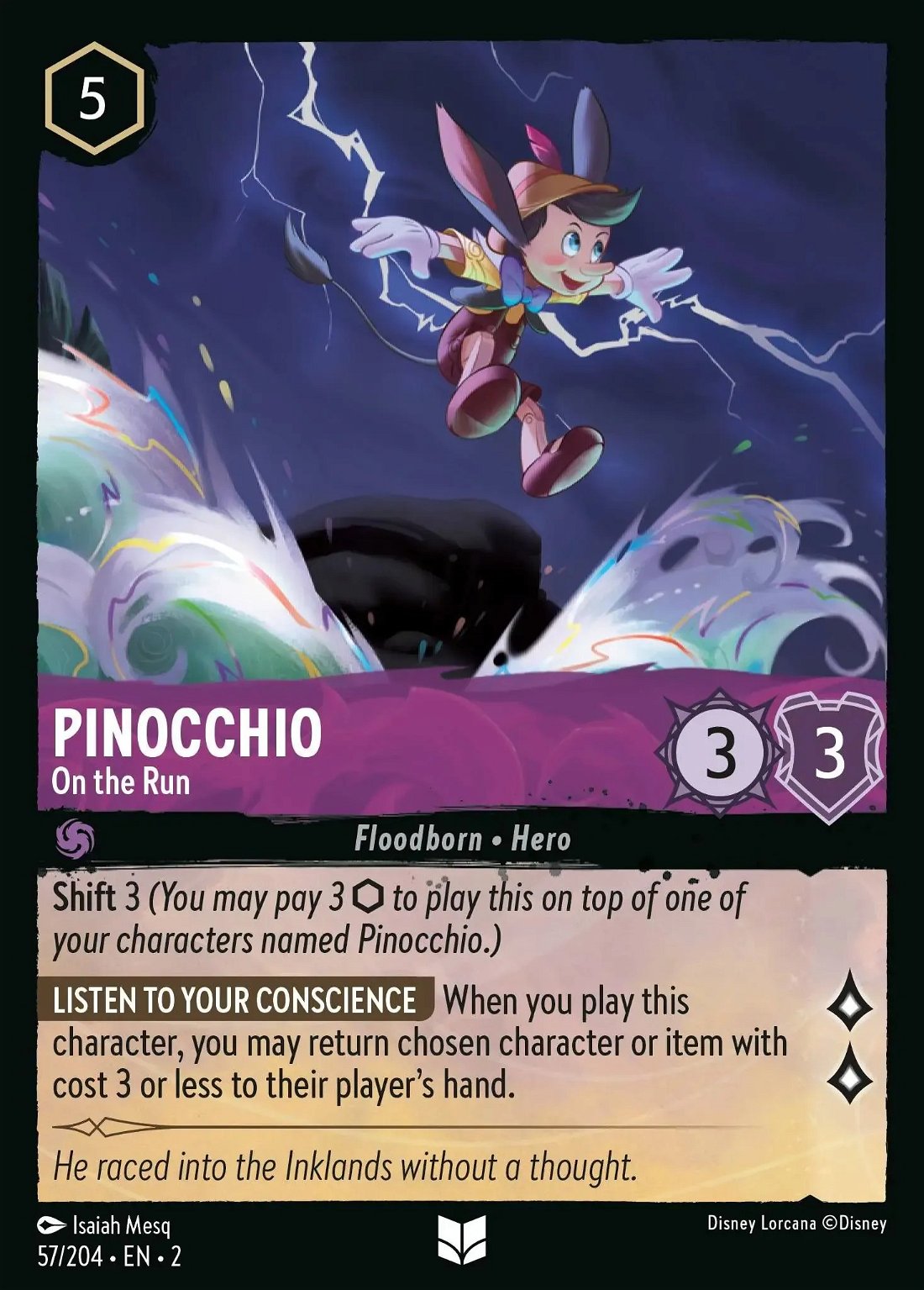 Pinocchio - On The Run Crop image Wallpaper