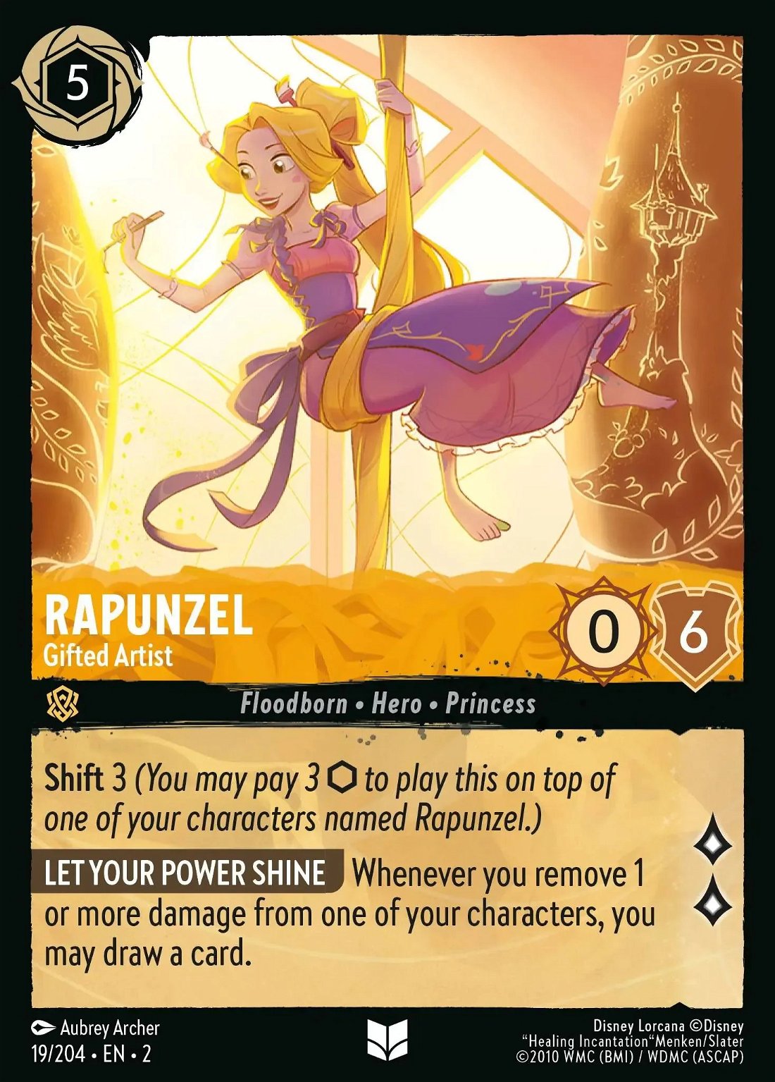 Rapunzel - Gifted Artist Crop image Wallpaper