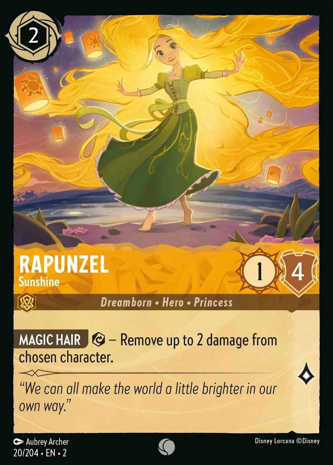 Rapunzel - Sunshine Crop image Wallpaper