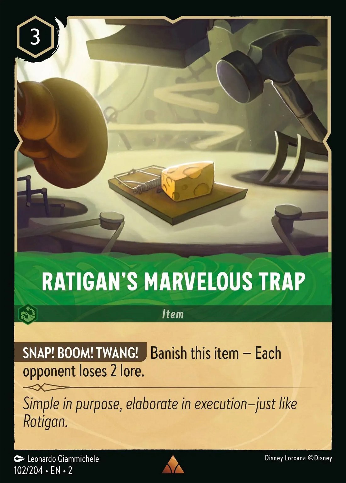 Ratigan's Marvelous Trap Crop image Wallpaper