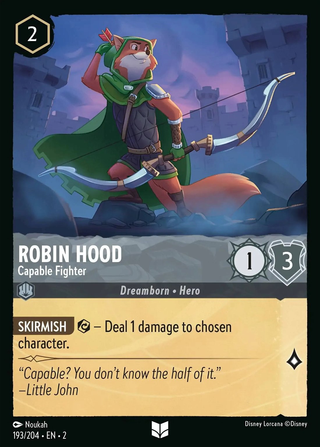 Robin Hood - Capable Fighter Crop image Wallpaper