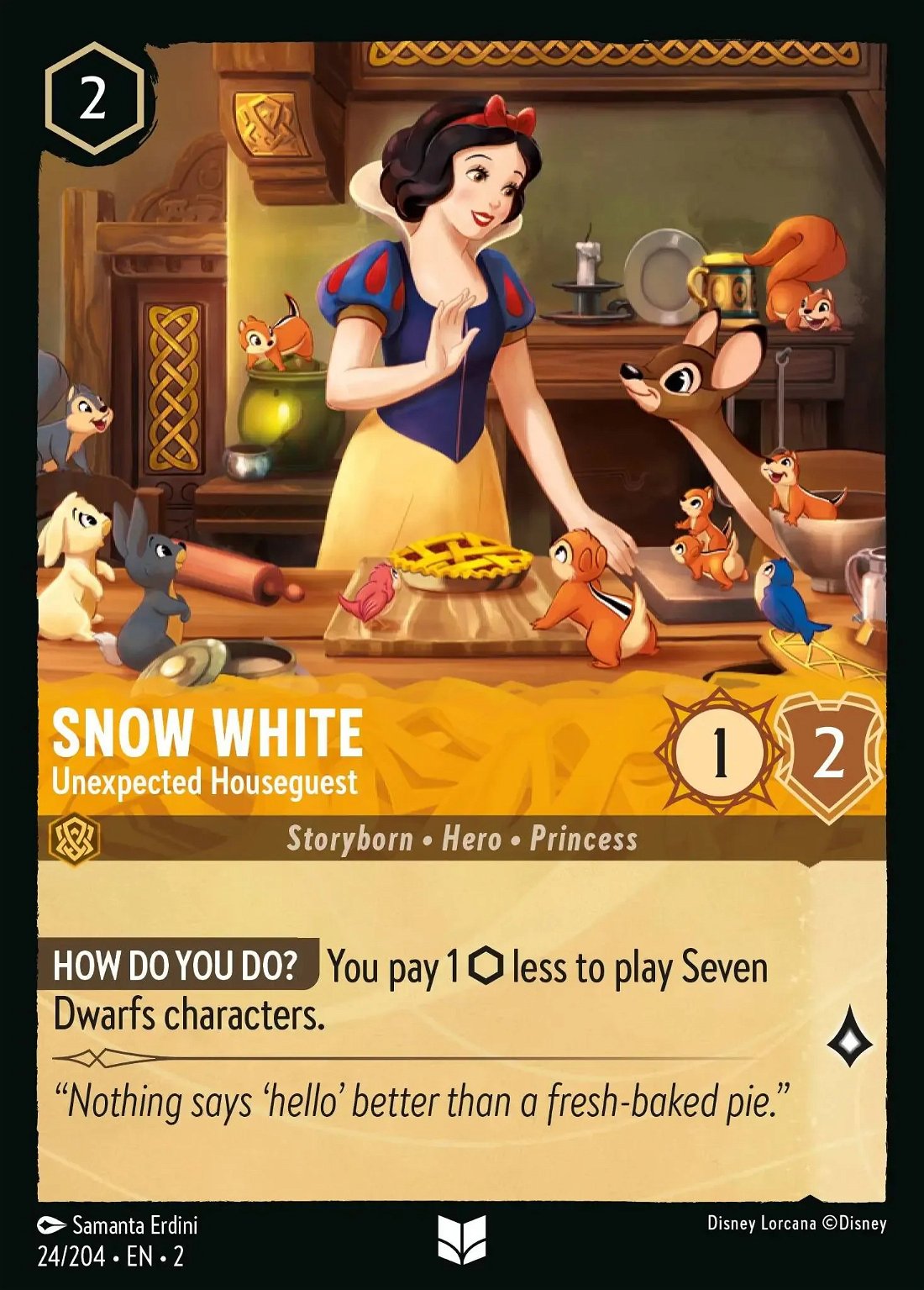 Snow White - Unexpected Houseguest Crop image Wallpaper