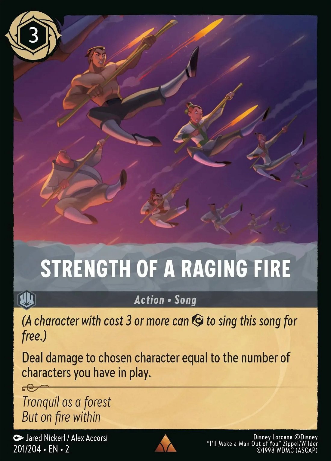 Strength Of A Raging Fire Crop image Wallpaper