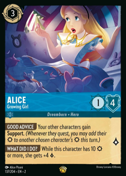 Alice - Chica Creciente