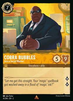 Cobra Bubbles - Apenas um Assistente Social
