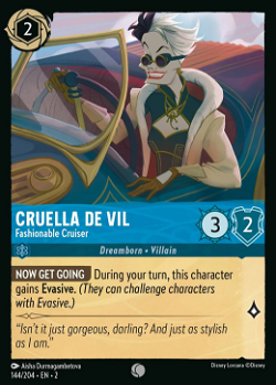 Cruella De Vil - Crucero de moda
