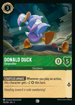 Donald Duck - Somnambule