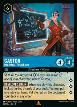 Gaston - Puissance intellectuelle