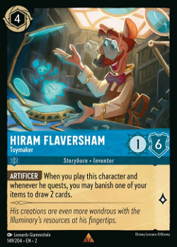 Hiram Flaversham - Toymaker image