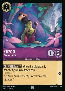 Kuzco - Llama recherché