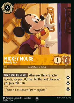 Mickey Mouse - Cara Amigable