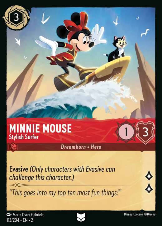 Minnie Mouse - Stylish Surfer Full hd image