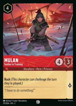 Mulan - Soldado em Treinamento image