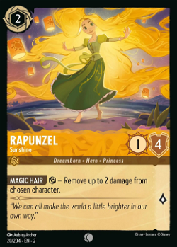 Rapunzel - Luz del sol