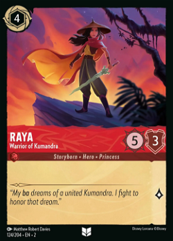 Raya - Guerrera de Kumandra
