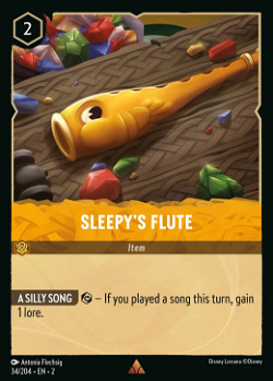 La flauta de Sleepy
