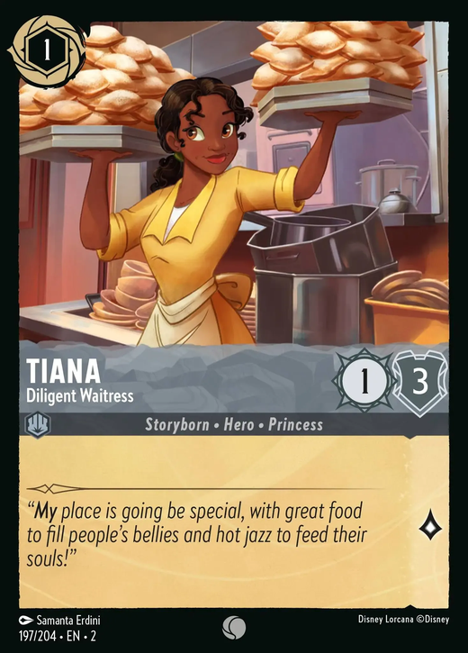 Tiana - Diligent Waitress Full hd image