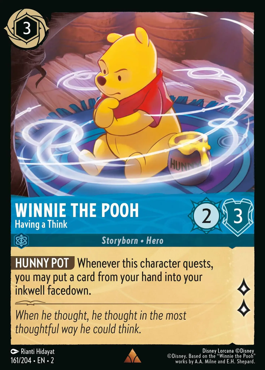Winnie The Pooh - Having A Think Full hd image