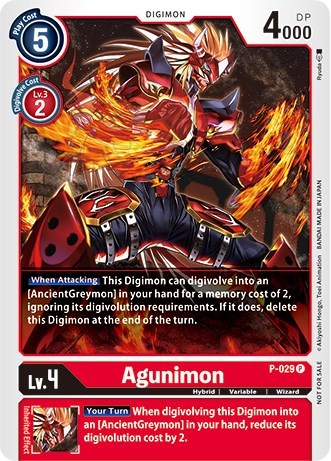 Agunimon - P-029 image