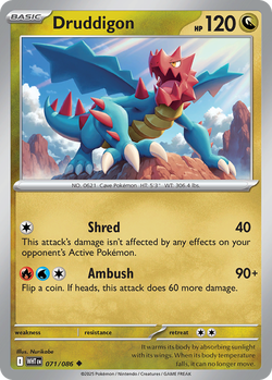 Druddigon WHT 71 image