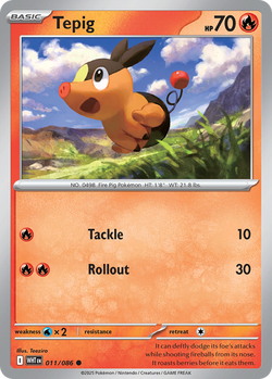 Tepig WHT 11 image