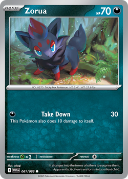 Zorua WHT 61 image