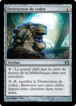 Destructeur de codex image