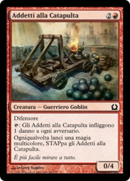 Addetti alla Catapulta image