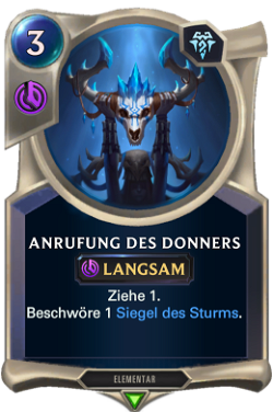 Anrufung des Donners