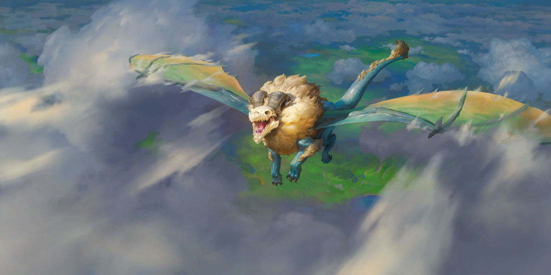 Cloud Drake Crop image Wallpaper