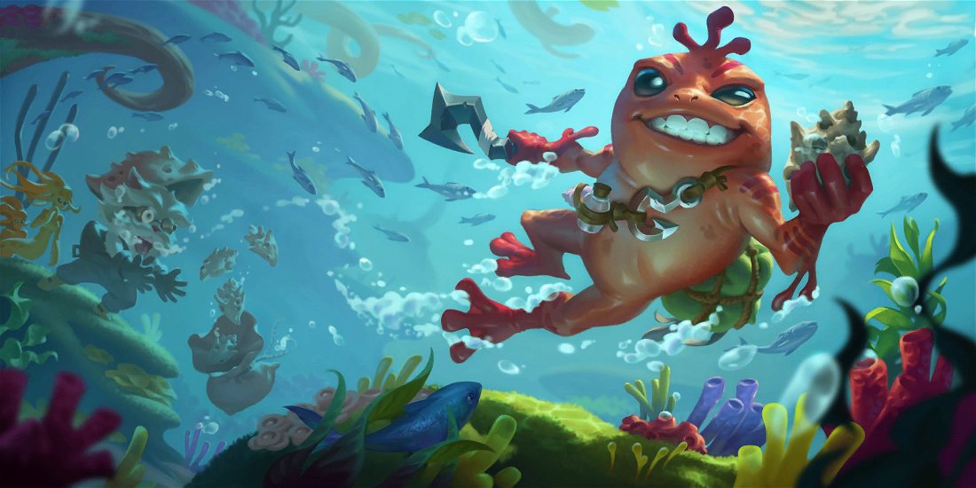 Skip, "King of the Reef" Crop image Wallpaper