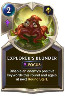 Explorer's Blunder