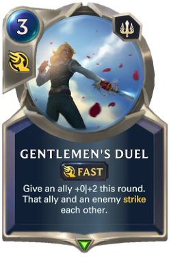 Gentlemen's Duel