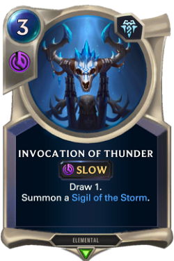 Invocation Of Thunder