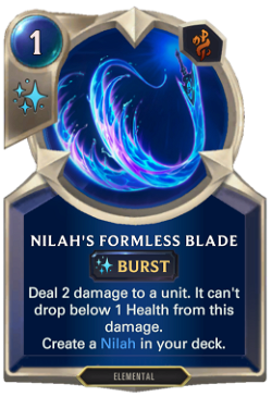 Nilah's Formless Blade