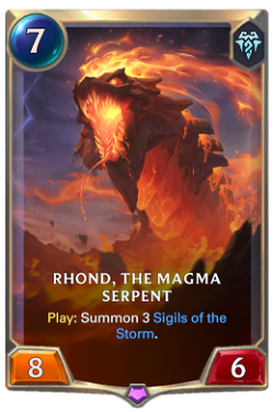 Rhond, the Magma Serpent image