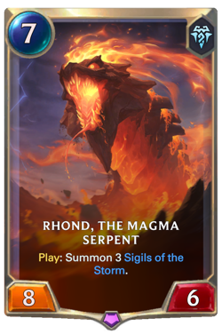 Rhond, the Magma Serpent image