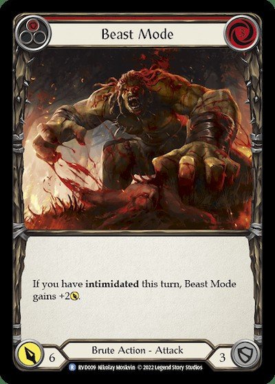 Beast Mode (1) | Flesh and Blood FAB Cards