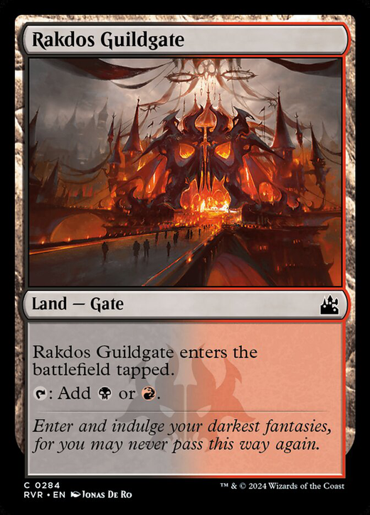 Rakdos Guildgate  Magic: the Gathering MTG Cards