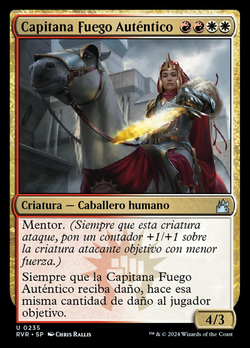 Capitana Fuego Auténtico