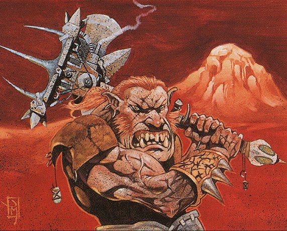 Ogre Warrior Crop image Wallpaper