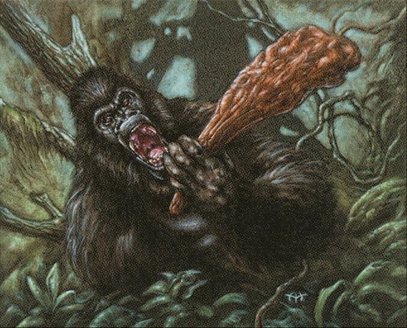 Gorilla Warrior Crop image Wallpaper
