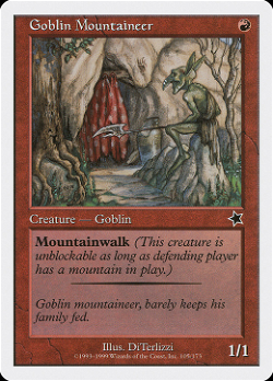 Goblin Mountaineer
山地鬼怪