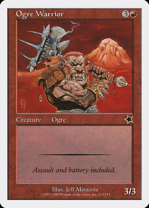 Ogre Warrior
食人魔战士 image