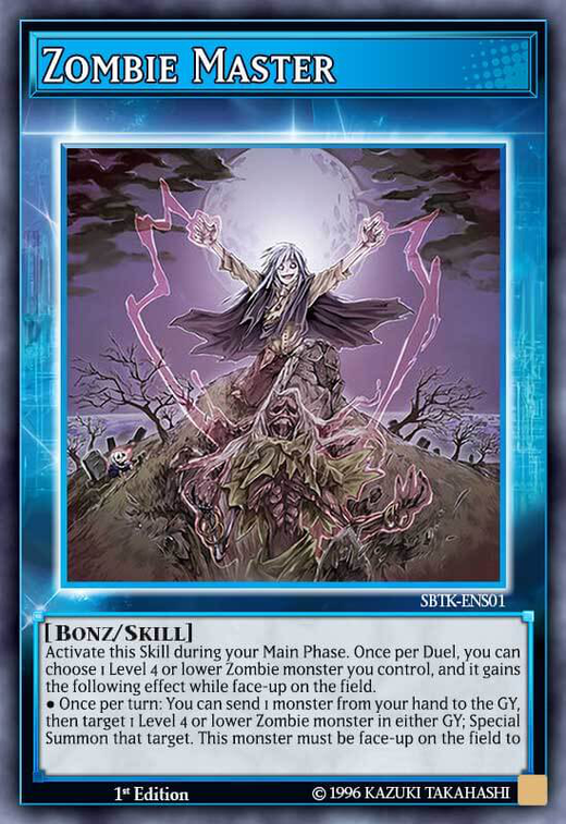 Zombie Master (Skill Card) Full hd image